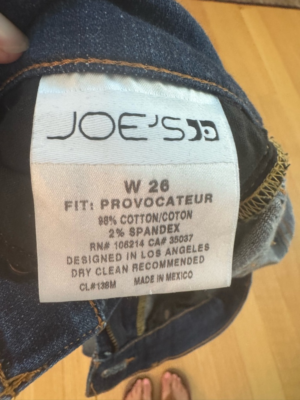 Joes Flare Jeans Size 26